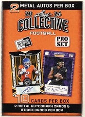 2024 Leaf Collective Football Blaster Factory Sealed 20 Box Case