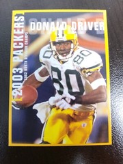2003 Police Safety Donald Driver card #13 OF 20