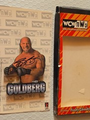 STEVE GOLDBERG SIGNED FUNKY CHUNKY Magnet WCW NWO 3-D Action Goldberg WRESTLER