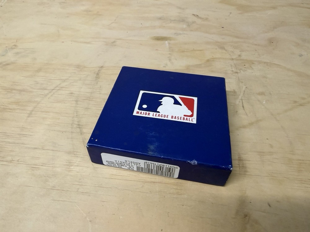 VINTAGE – CALIFORNIA ANGELS MLB – COASTERS SET OF 6, – 4¼ » Diameter