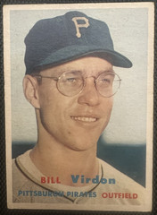 1957 Topps #110 Bill Virdon