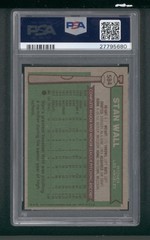 1976 Topps Baseball Card – #584 Stan Wall, PSA 8 NM/MT