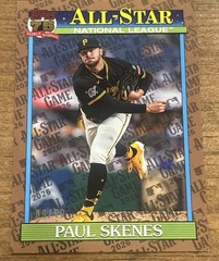 2026 Topps Series 2 – 1991 Topps All-Star Baseball Paul Skenes #91AS-39 Gold /50