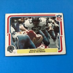 1980 Fleer Football Dallas Cowboys #14 Poor
