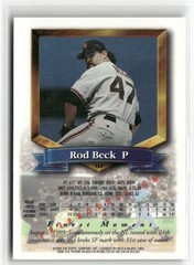 1994 Topps Finest – Rod Beck #169