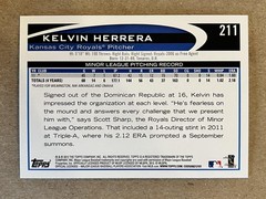 Kelvin Herrera 2012 Topps #211a RC