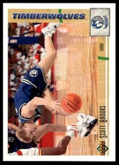 1991-92 Upper Deck #303b Scott Brooks