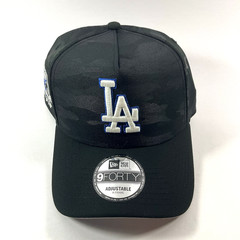 New Era LA Dodgers Blk Camo GLOW IN THE DARK 9FORTY A-Frame Snapback Hat Cap