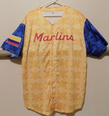 Miami Marlins Jersey Colombia Hertiage (2X/2XL) SGA/Great condition