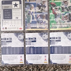 Topps NFL 9-Card Lot 2006 Rookies & Stars/Topps Total Eagles Gaffney