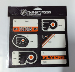 Philadelphia Flyers Gift Stickers Christmas Holiday Birthday – Perfect Presents