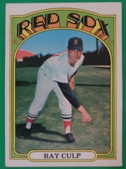 1972 Topps Ray Culp #2 Boston Red Sox EX Bron Vintage Sports
