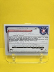 🔥🔥2024 Bowman Prospects Matt Shaw #071/125 Blue Pattern Parallel🔥🔥