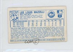 1979 Kellogg&rsquo;s 3-D Super Stars Lee Mazzilli #42 1g62