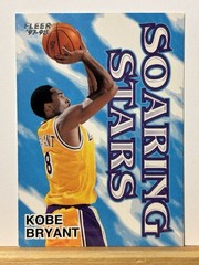 Fleer Soaring Stars Kobe Bryant Lakers 1997-98 Basketball Card #4 SS