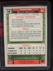 2006 Topps Total Bears Devin Hester Rookie #448 HOF