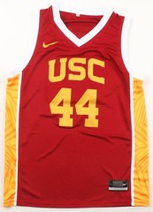 Authentic Kiki Iriafen Signed Autographed USC Trojans Jersey PSA Mystics WNBA