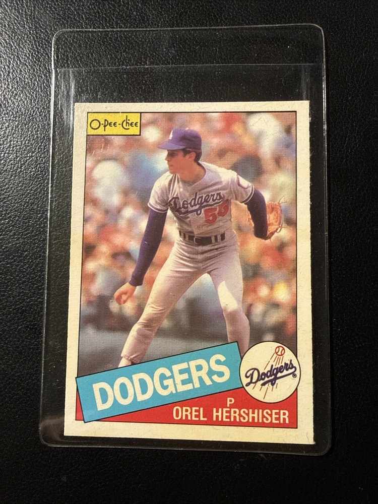 1985 OPC O-Pee-Chee ⚾️ Orel Hershiser #273 ROOKIE Los Angeles Dodgers
