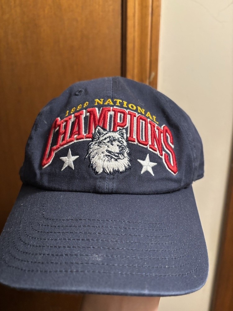 UConn Huskies University Of Connecticut 47 Brand Clean Up Dad Hat Final Four