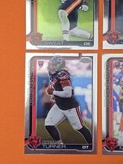 🟠🐻🔵 2025 TOPPS CHROME CHICAGO BEARS COMPLETE BASE TEAM SET (14 CARD LOT) 🐻