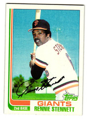 1982 Topps – Rennie Stennett #84 San Francisco Giants