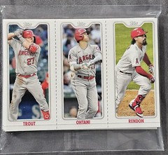 2022 Topps Opening Day Triple Play Complete Insert 10 Card Set #1-10 Ohtani