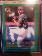 2026 Topps Series 1 Baseball NOLAN McLEAN RC 1991 75th Green 13/99 T91-63