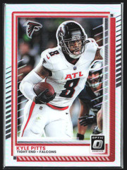 2025 Panini Donruss Optic Kyle Pitts Football Card #90 Raw