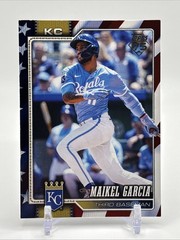 2026 Topps Series 2 – Maikel Garcia #527 Independence Day /76 SSP – KC Royals