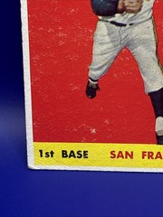 1958 Topps Orlando Cepeda #343 Rookie RC – Good
