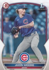 JAXON WIGGINS BOWMAN DRAFT 1ST ROOKIE CARD RC CUBS #BDC-50 2023 23