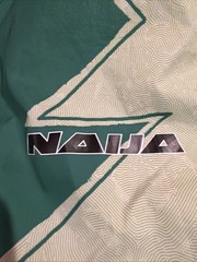 Nike Nigeria « Naija » Woven Poncho green One Size Fit All Soccer Training NWT