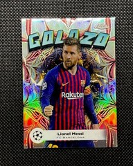 2023-24 Topps Chrome UEFA Club Competitions – Golazo Lionel Messi #GL-5