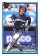 2026 TOPPS MLB – Bobby Witt Jr. – 1991 35th Anniv Insert #T91-3 Royals