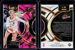2024 Panini Select WNBA #196 Sophie Cunningham Prizms Pink Ice
