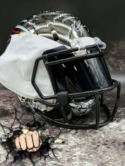 Clear Blue Full Size Helmet Visor Replica/Speed/Flex Compatible