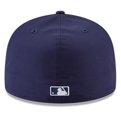New Era Milwaukee Brewers 5950 OF 2018 Prolight BP Fit Hat Navy SZ 6 7/8, 8 1/4