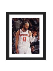 Framed NY Knicks 2025-2026 NBA Finals Jalen Brunson Auto 8&Prime;x10&Prime; Photo