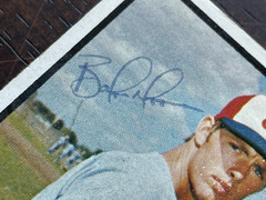 1973 Topps #211 Balor Moore Autographed Card – Montreal Expos Signed