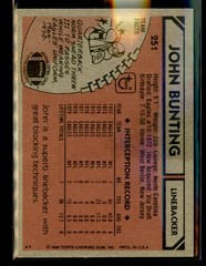 1980 Topps #251 John Bunting