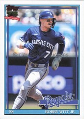 2026 TOPPS MLB – Bobby Witt Jr. – 1991 35th Anniv Insert #T91-3 Royals