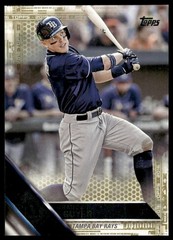 2016 Topps #654 Brandon Guyer SN Gold #/2016 Tampa Bay Rays NM+