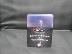 BCW 100 Count Card Sleeve and Toploader Combo Pack