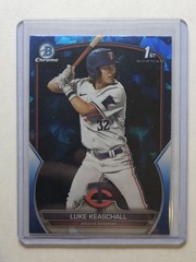 2023 Bowman Chrome 1st Refractor Sapphire BDC-53 Luke Keaschall Twins