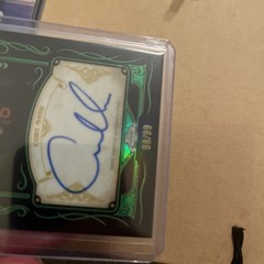 2026 Topps Chrome Ink Strokes Coby Mayo Auto Green /99 Orioles Rookie SSP