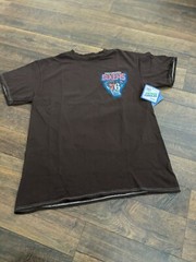 47&prime; brand Vintage Tubular PHILADELPHIA SIXERS men&rsquo;s t-shirt, brown, 2XL, New