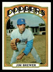 1972 Topps Baseball #151 Jim Brewer EX *e2
