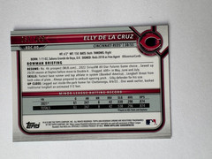 2022 Bowman Draft – Chrome Elly De La Cruz #BDC-80 Aqua Lava Refractor /199 (RC)