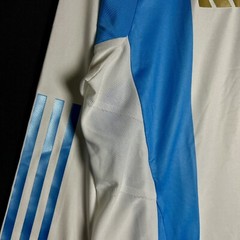 Adidas AFA Argentina Home Men&rsquo;s Size L Official Soccer Jersey Top White #210