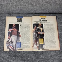 WWF/WWE Program Magazine Vol 190 Ultimate Warrior 1991 World Wrestling
